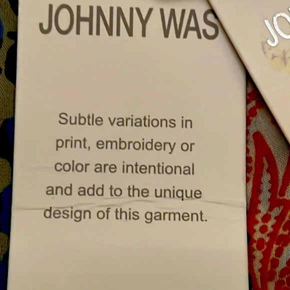 Johnny Was size medium , brand new with tag - Picture 5 of 7